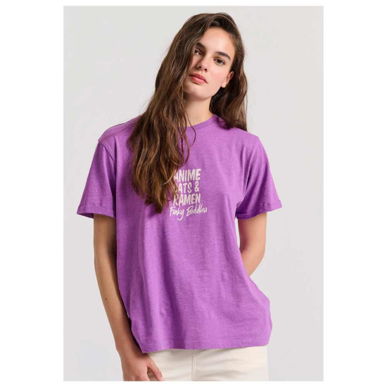 Funky Buddha Γυναικεία κοντομάνικη μπλούζα Funky Buddha Γυναικεία κοντομάνικη μπλούζα